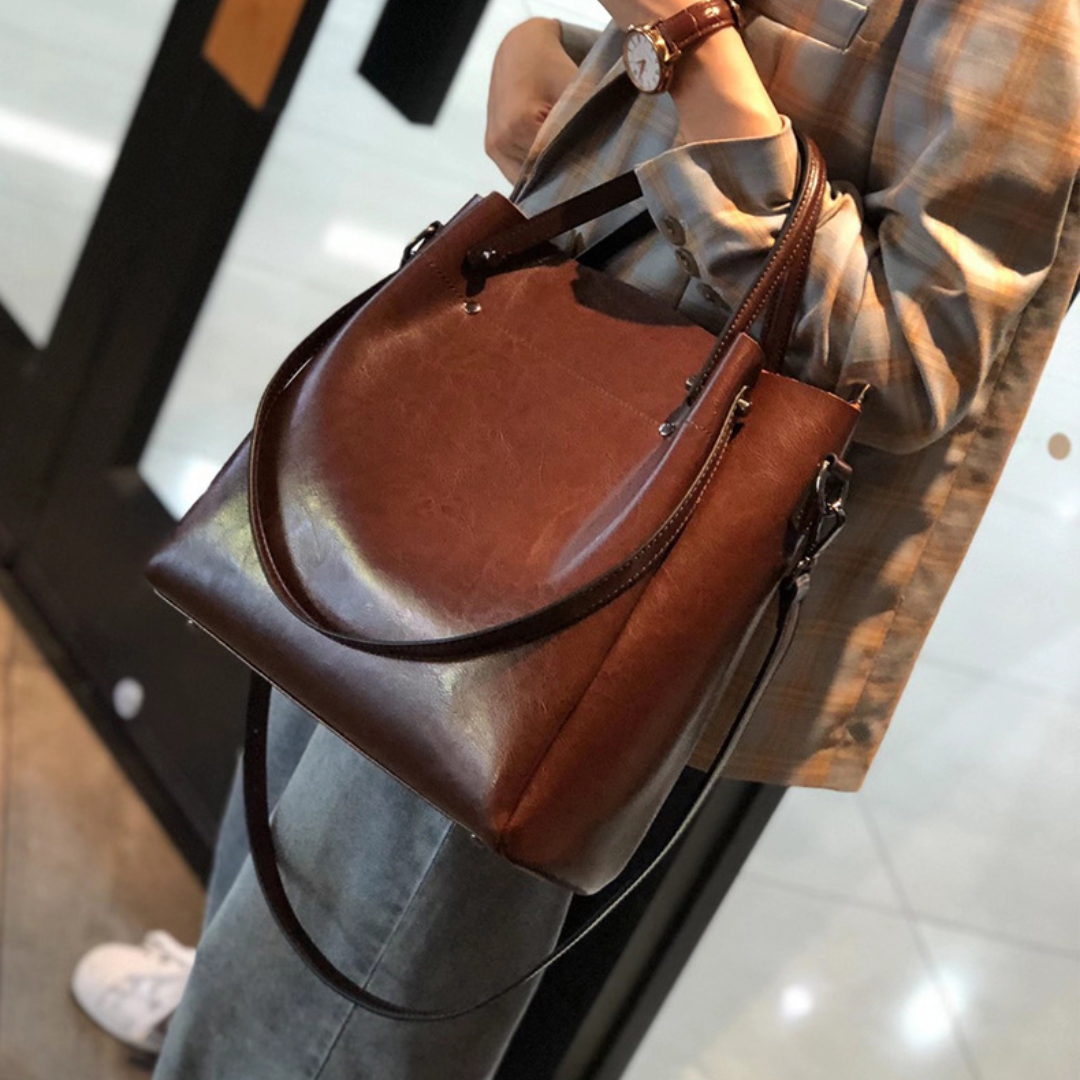 Sac à main Grenat givré