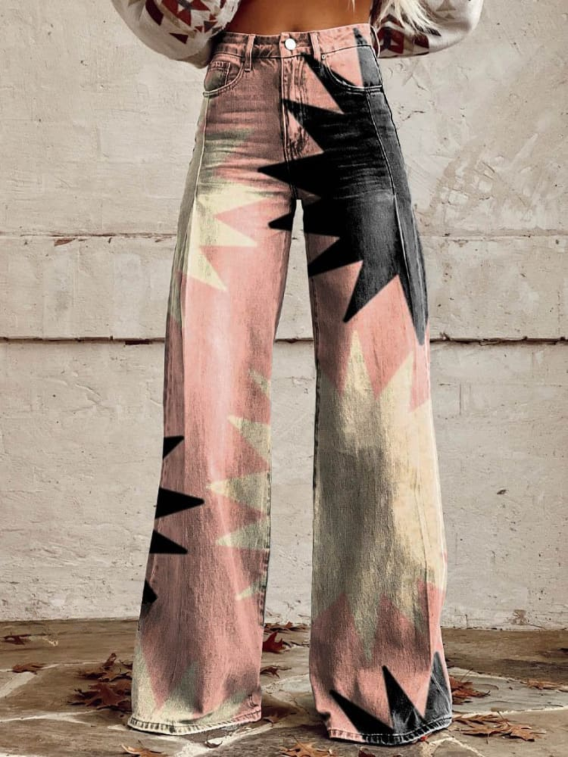 Stella | Pantalon large Boho Starburst