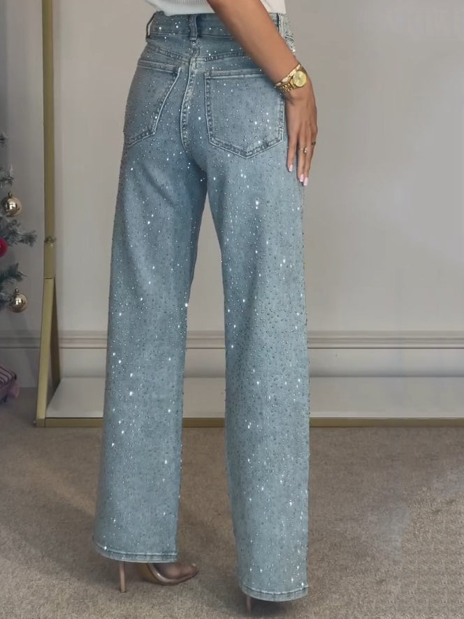 Élise | Jean Haute Taille Diamant