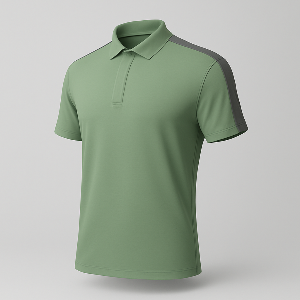 APPROACH POLO - LIGHT BLUE / GREY