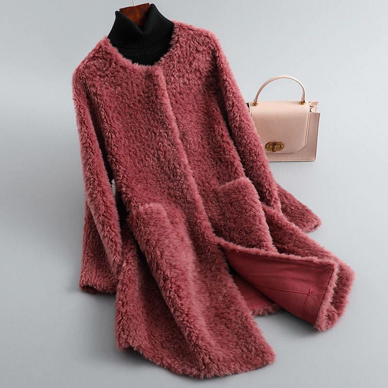Eliška™ | Teddy sheepskin coat