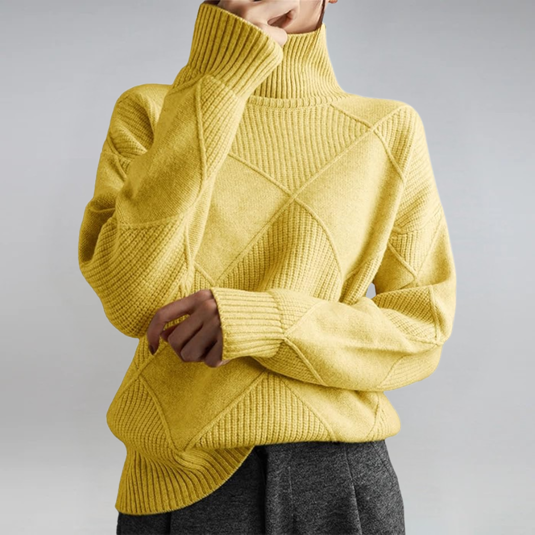 Anne | Pull à col roulé de luxe