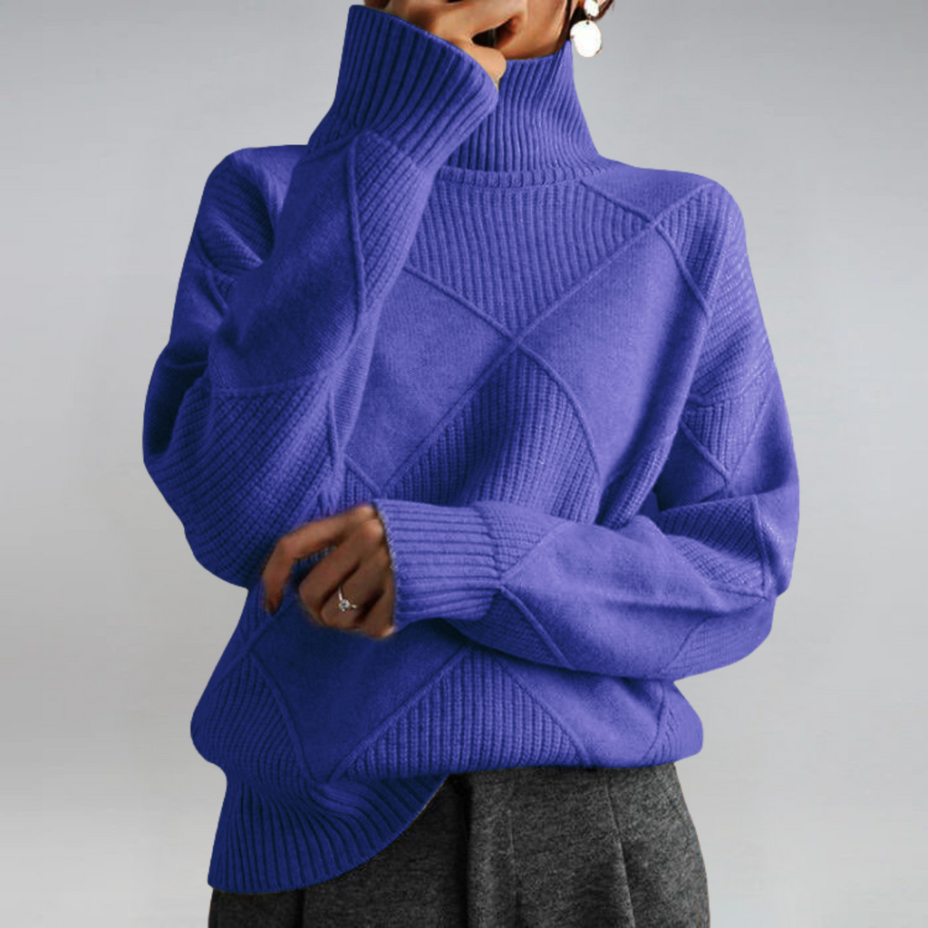 Anne | Pull à col roulé de luxe