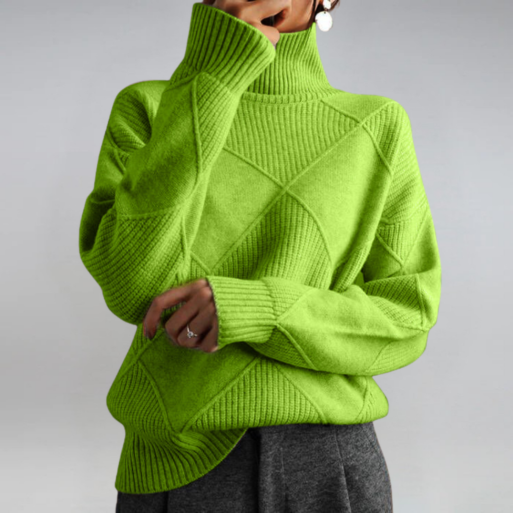 Anne | Pull à col roulé de luxe