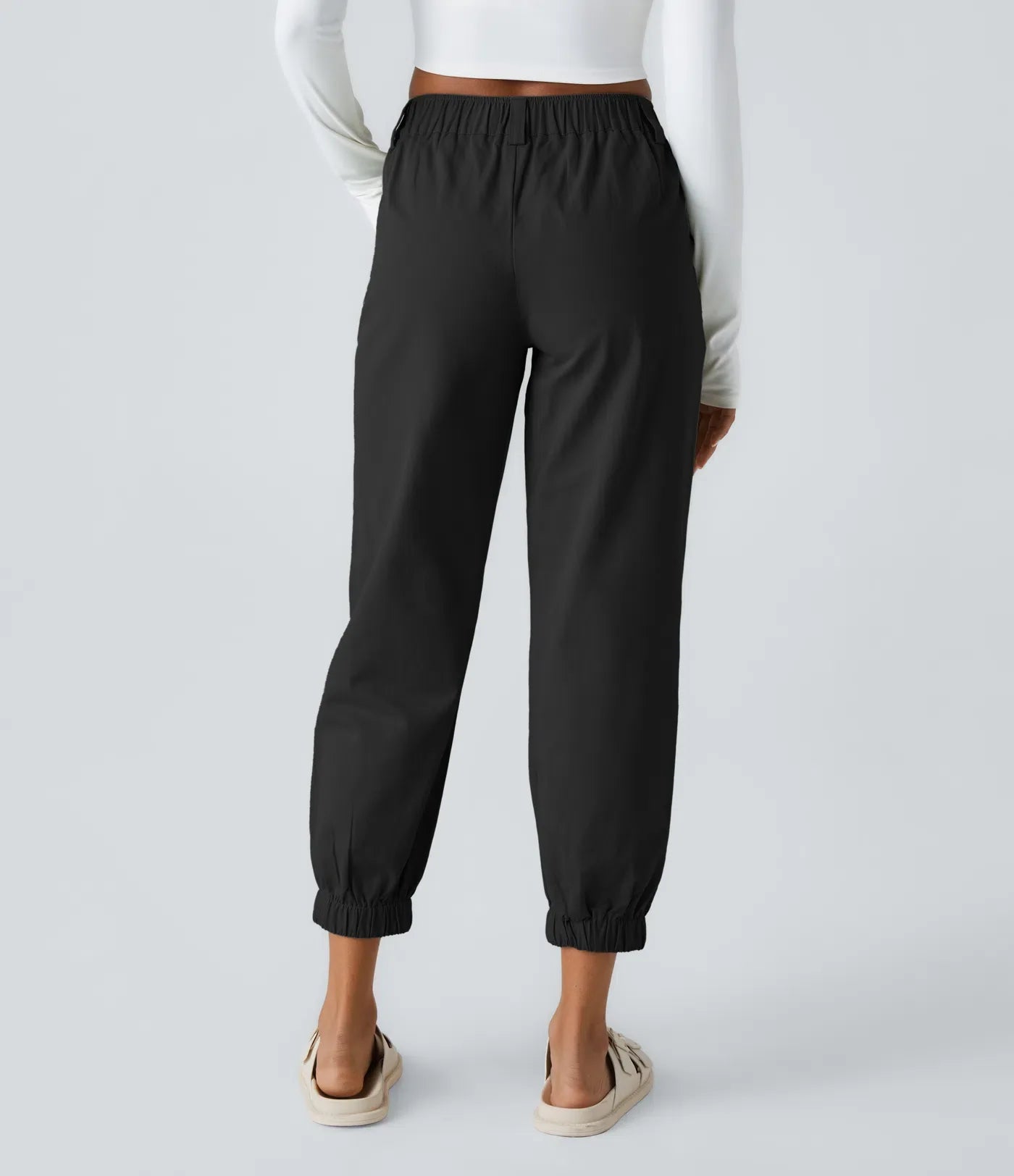 Marianne | Katoenen Broek avec Knopen, Rits et Praktische Zakken