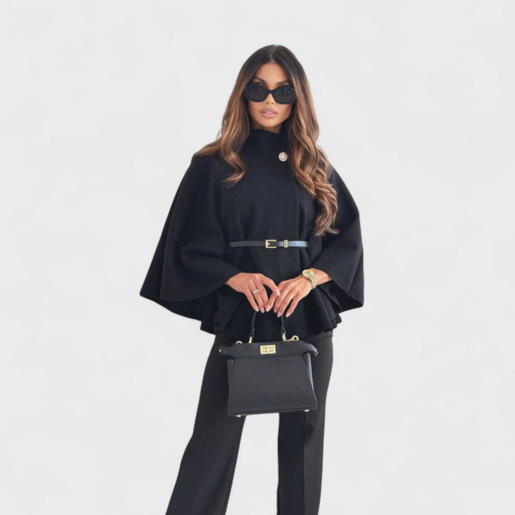 Léa | Veste papillon chic avec ceinture