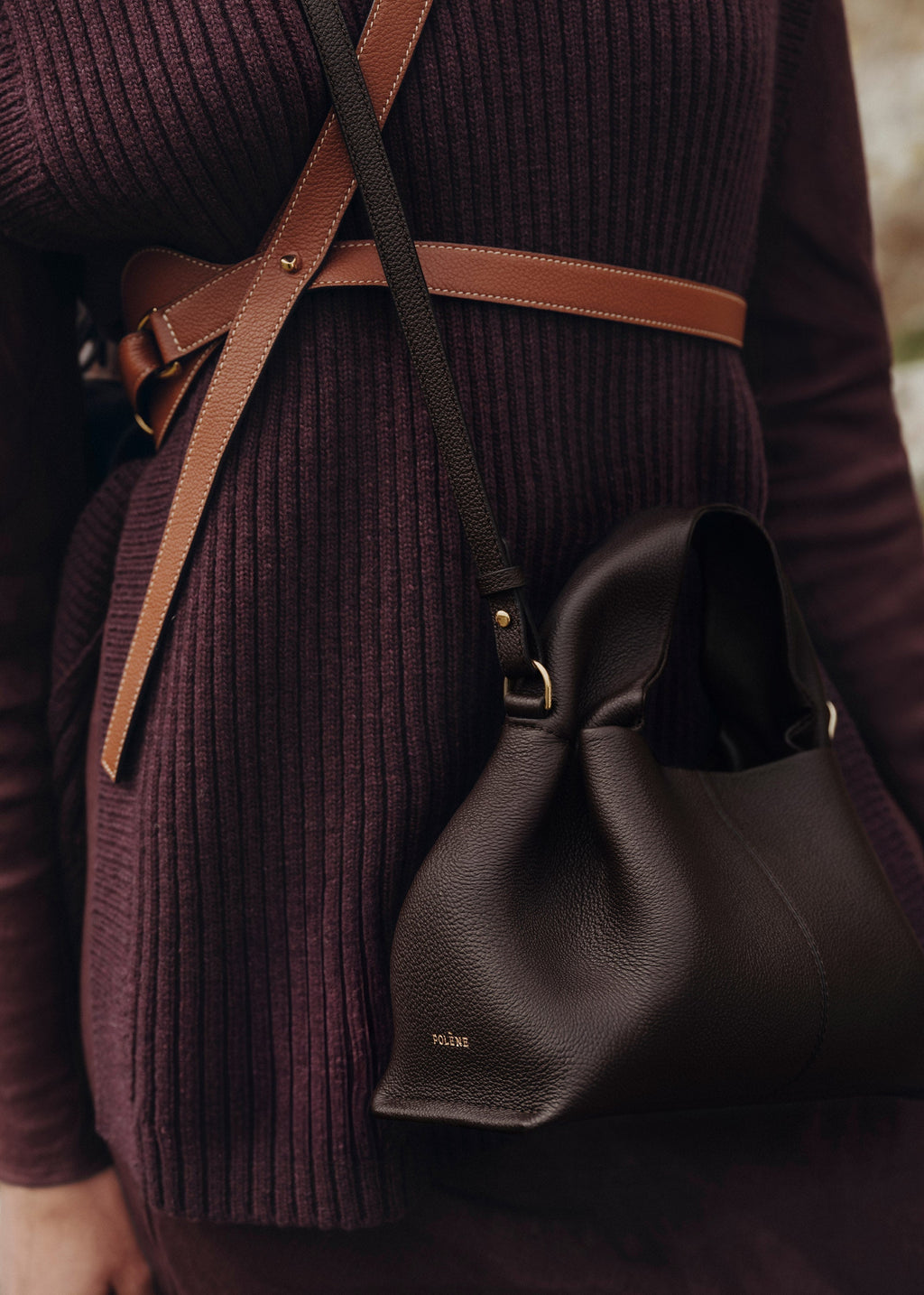 Sac cabas Lior – Mini | Ébène