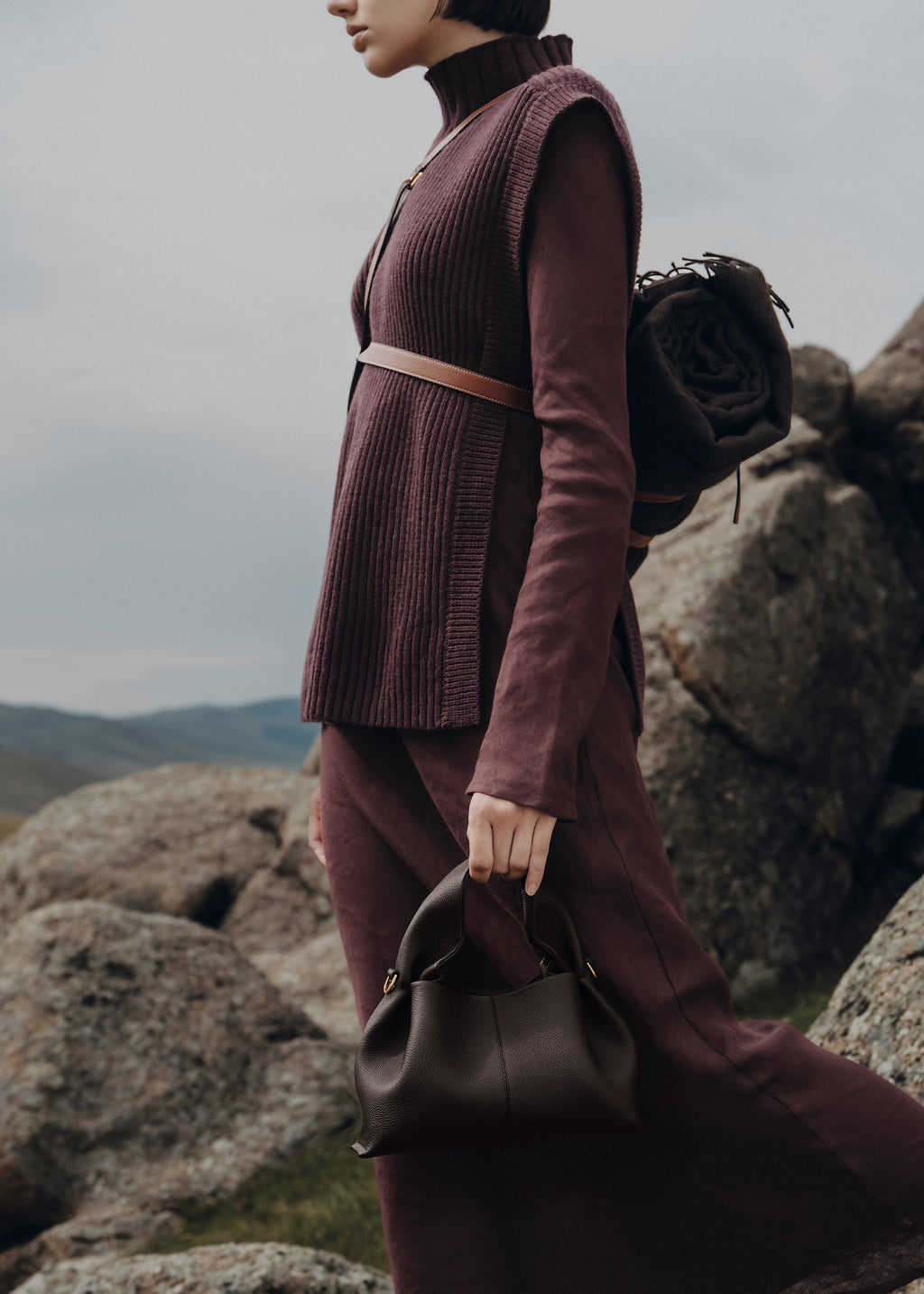 Sac cabas Lior – Mini | Ébène