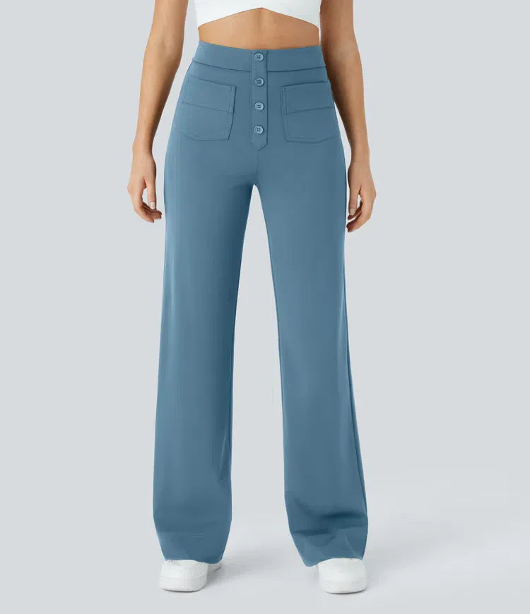 Naomi | Elastische &amp; Comfortabele Broek Met Hoge Taille | 1+1 Free
