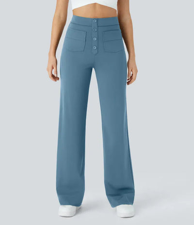 Naomi | Elastische & Comfortabele Broek Met Hoge Taille | 1+1 Gratis