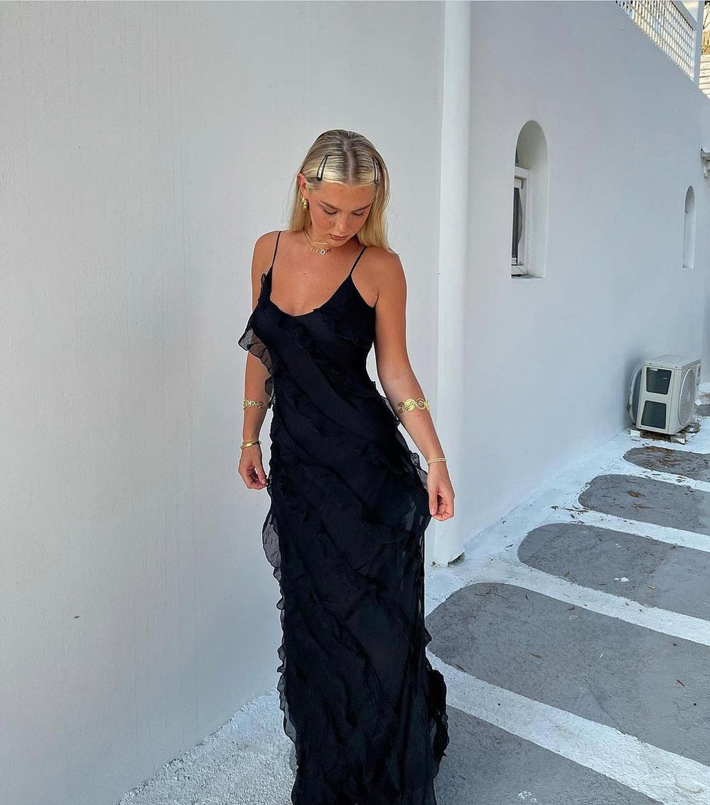 Aliza™ | Maxi Dress with Ruffles 