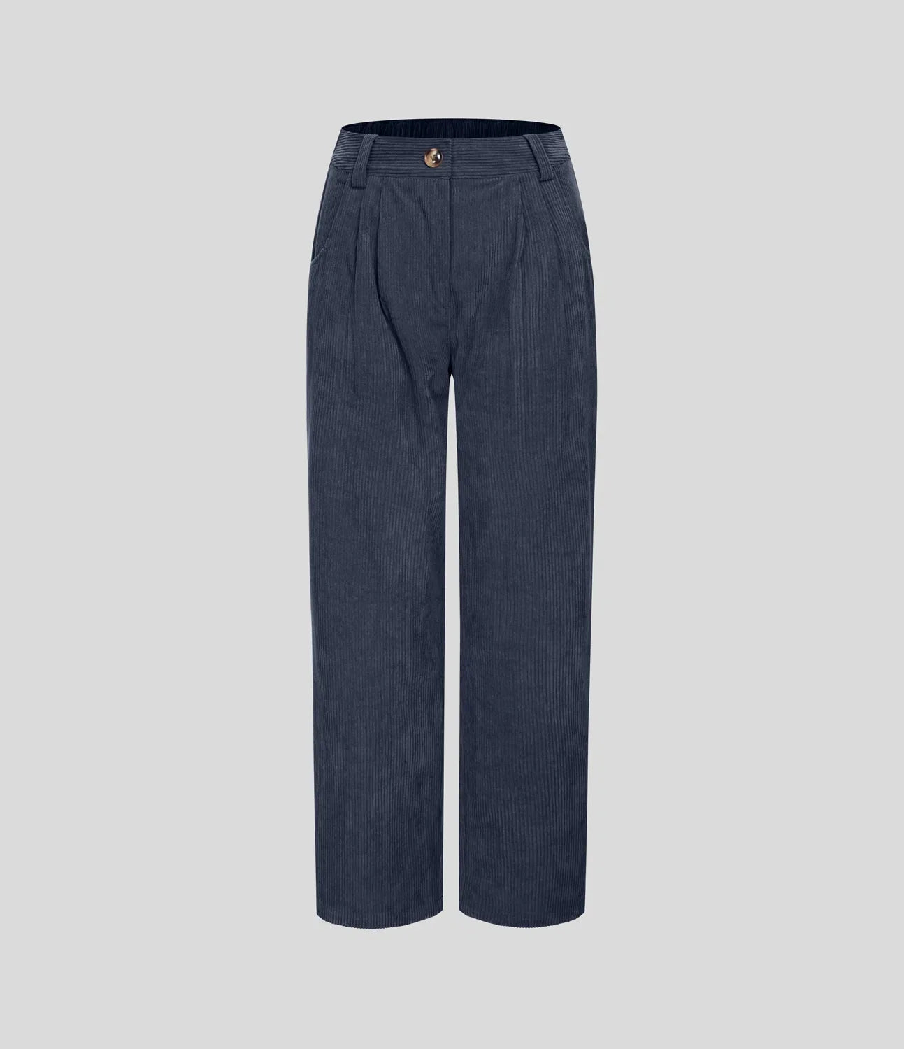 Annette | Comfortabele Broek Met Middelhoge Taille, Ritssluiting Et Zijzakken