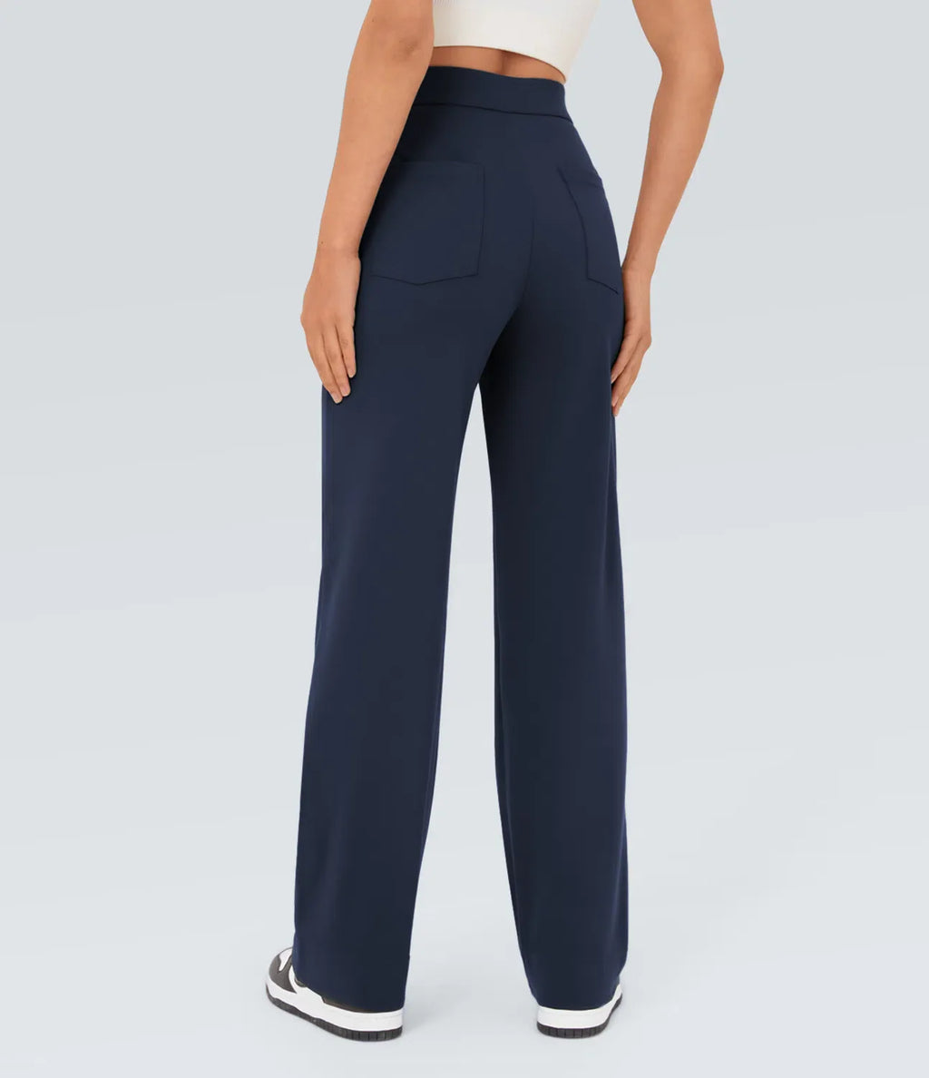 Naomi | Elastische &amp; Comfortabele Broek Met Hoge Taille | 1+1 Free