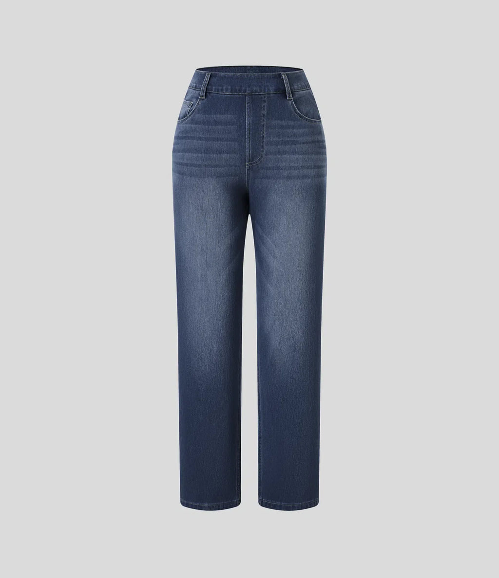 Lotte | Elastische &amp; Comfortabele Broek Met Hoge Taille