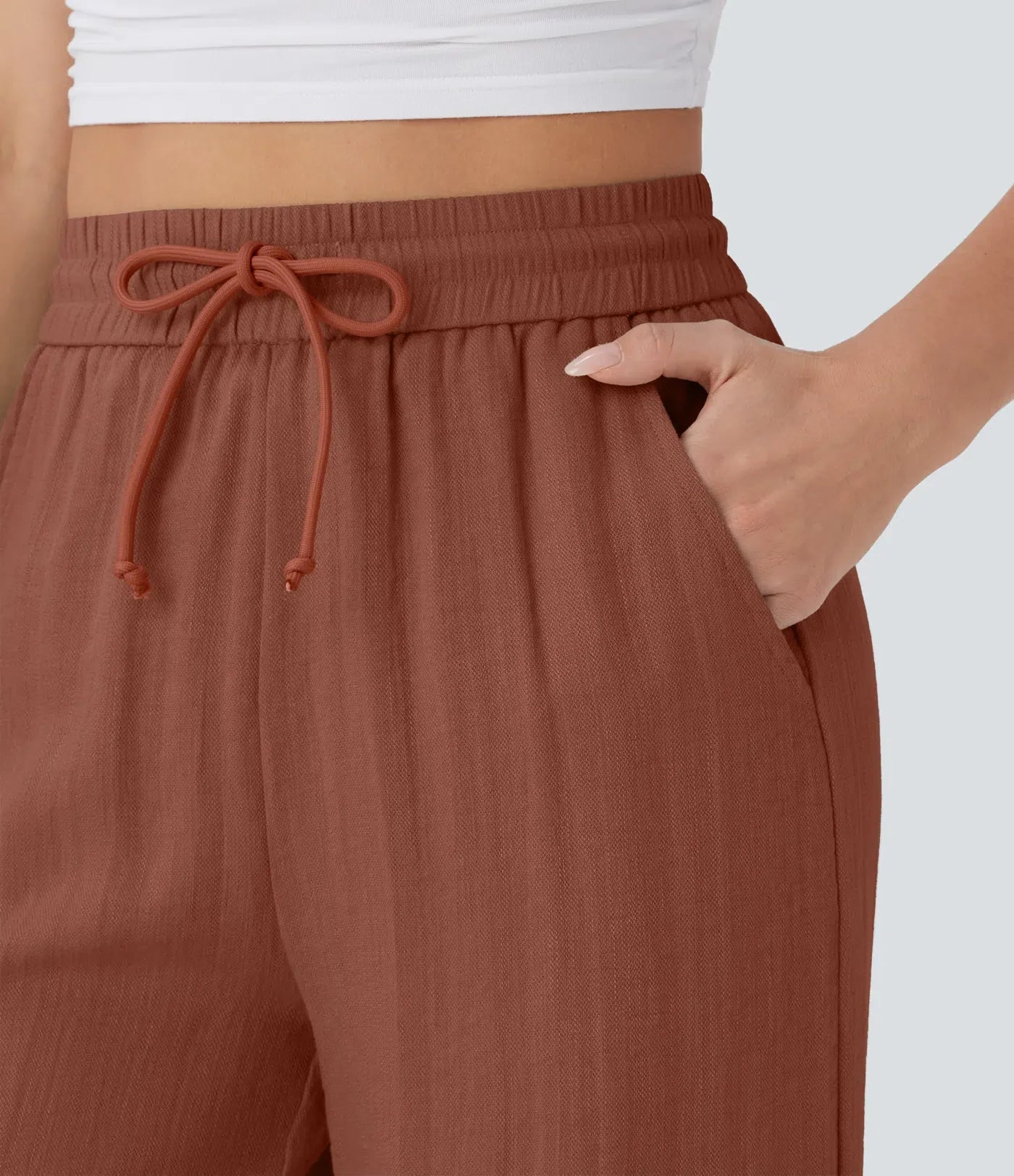 Lisa | Comfortabele &amp; Luchtige Linnen Broek met Elegante Pijpen | 1+1 Free