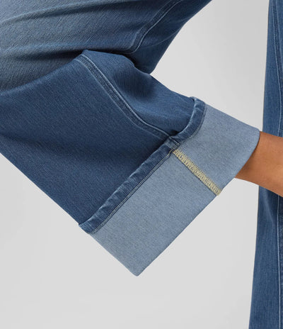 Manouk | Wijde Jeans Met Hoge Taille & Comfortabele Fit