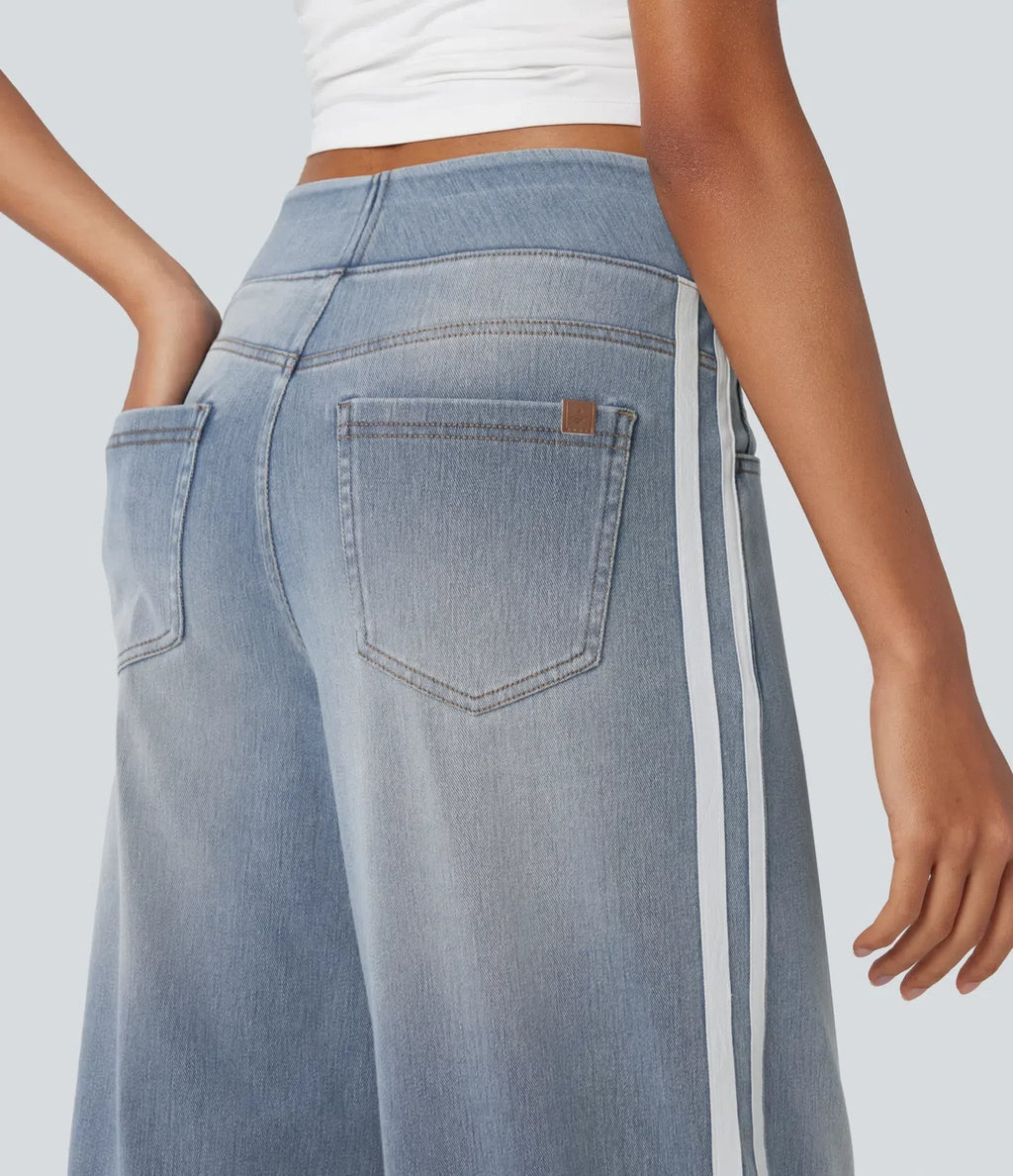 Anna | Comfortabele &amp; Elastische Broek Met Fijne Diepe Zakken 
