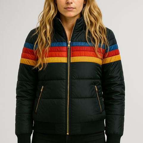 Selene™ | Retro Quilted Jacket