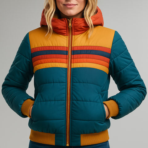 Selene™ | Retro Quilted Jacket