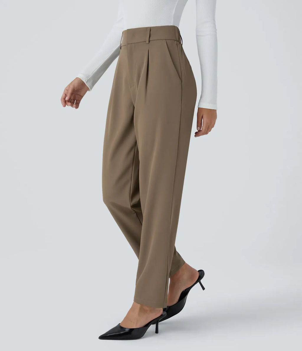 Megan | Comfortabele &amp; Elastische Broek Met Hoge Taille