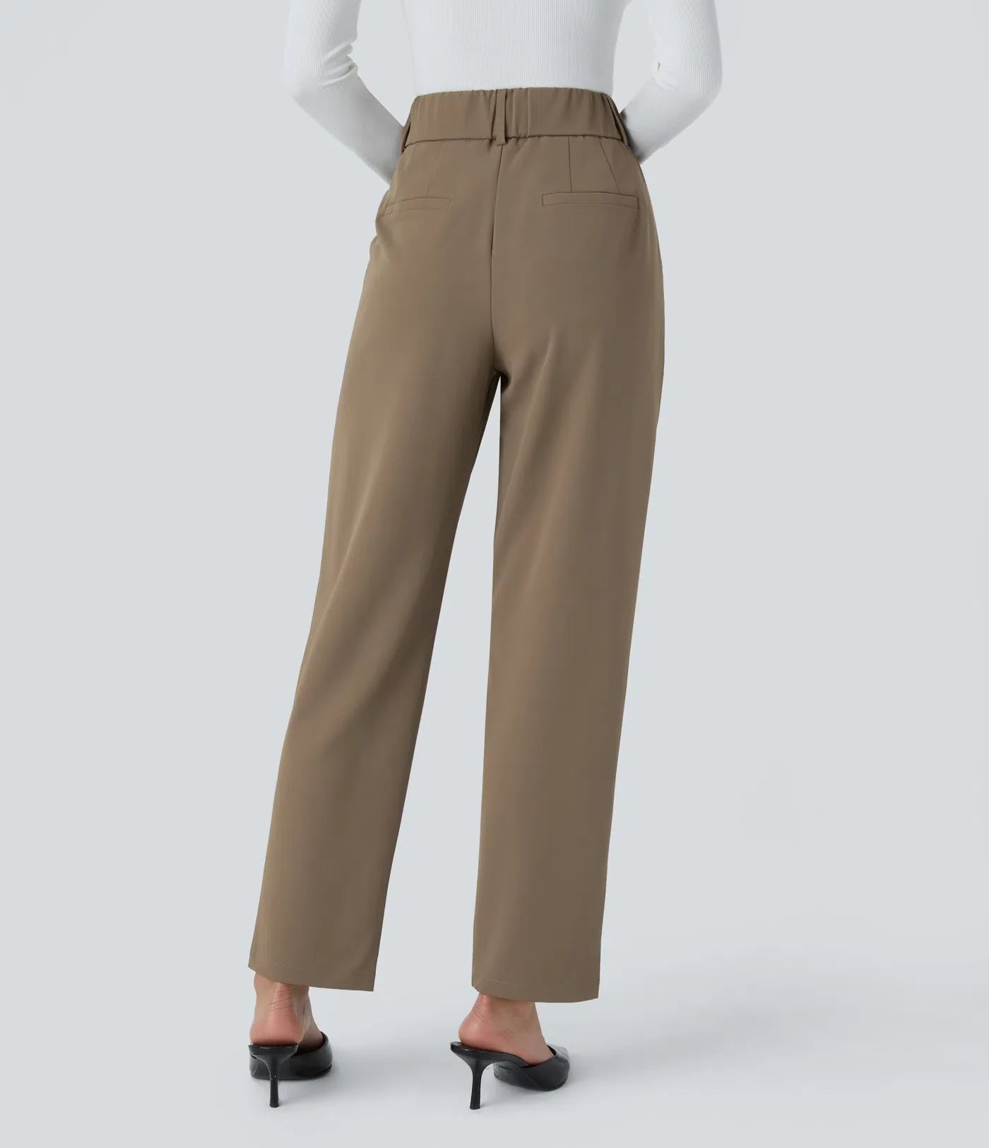 Megan | Comfortabele & Elastische Broek Met Hoge Taille