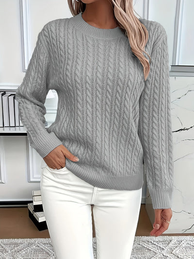 Bernila - Ladies' Cable Knit Jumper 