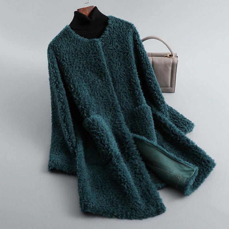 Eliška™ | Teddy sheepskin coat
