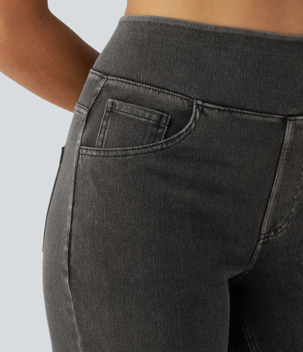 Isabella | Elastische &amp; Comfortabele Broek Met Hoge Taille