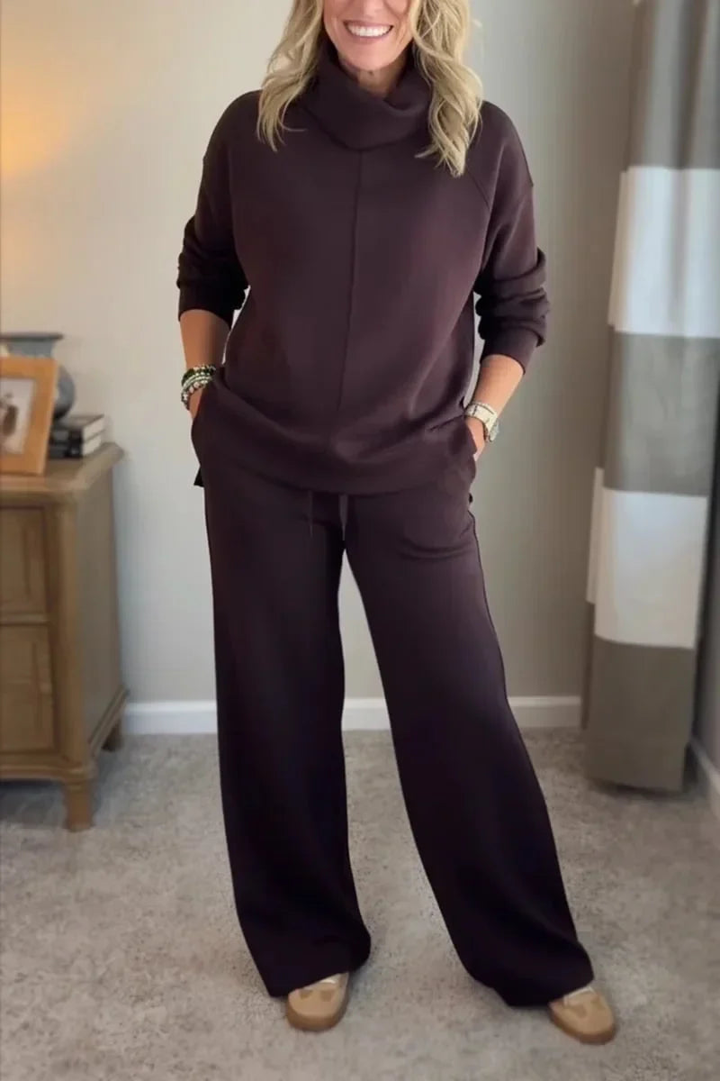Élodie | Ensemble confortable en tricot 2 pièces 