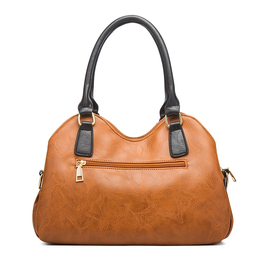 Ensemble de 4 sacs en cuir vintage