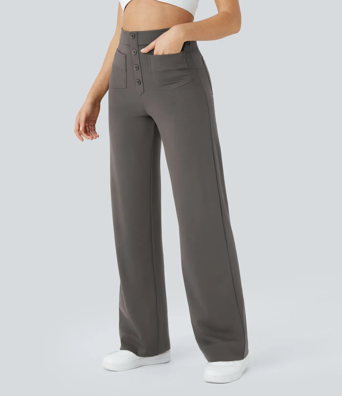 Naomi | Elastische &amp; Comfortabele Broek Met Hoge Taille | 1+1 Free