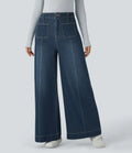 Nicole | Comfortabele &amp; Casual Broek Met Wijde Pijpen