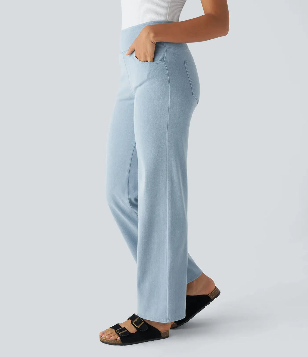 Isabella | Elastische &amp; Comfortabele Broek Met Hoge Taille
