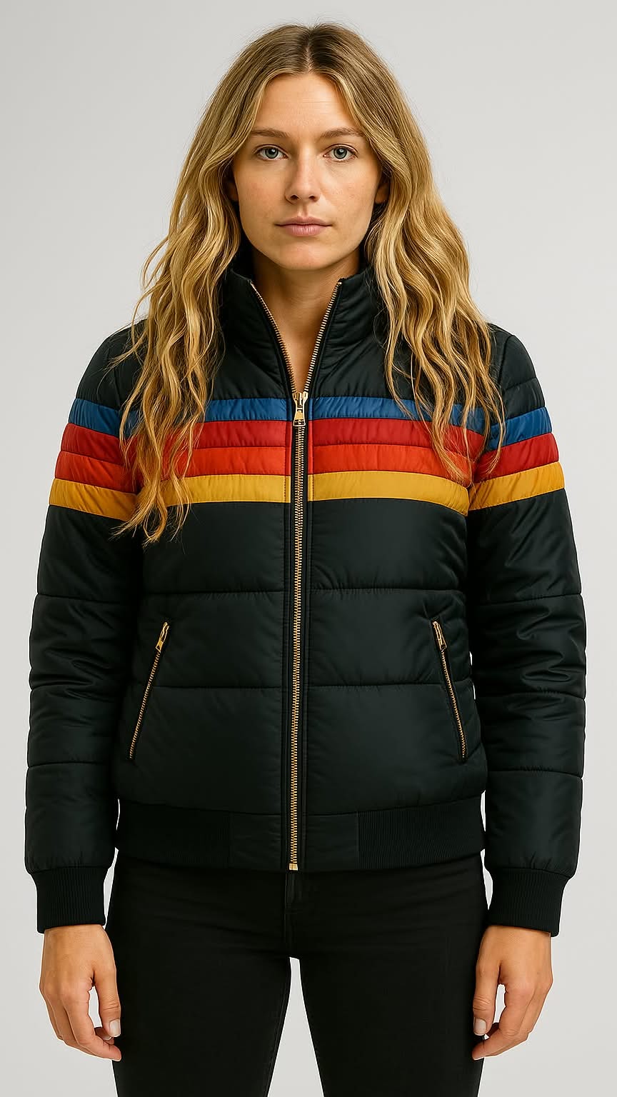 Selene™ | Retro Quilted Jacket