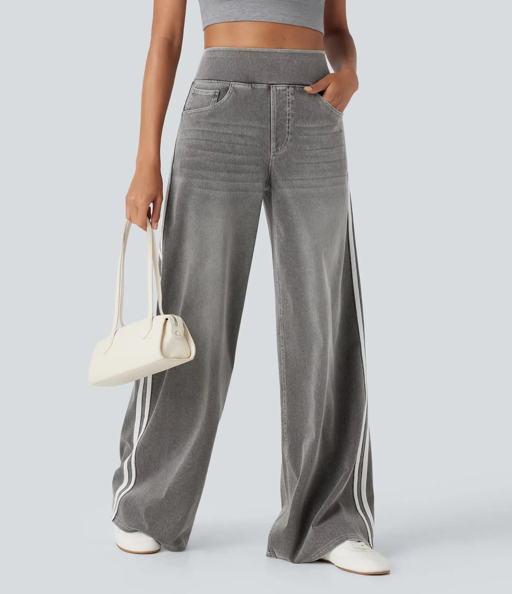 Anna | Comfortabele &amp; Elastische Broek Met Fijne Diepe Zakken 