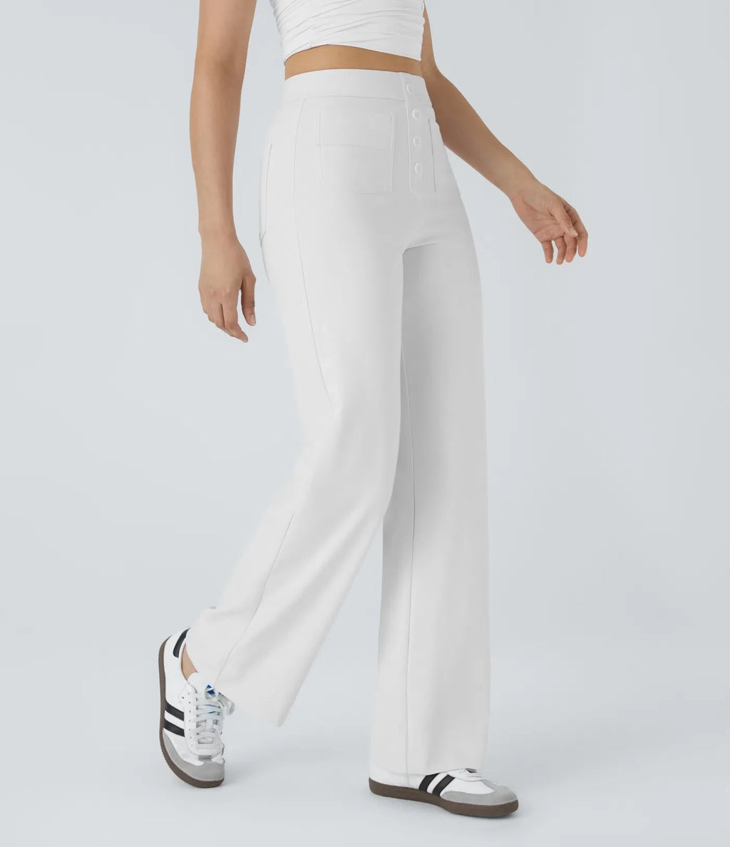 Naomi | Elastische &amp; Comfortabele Broek Met Hoge Taille | 1+1 Free