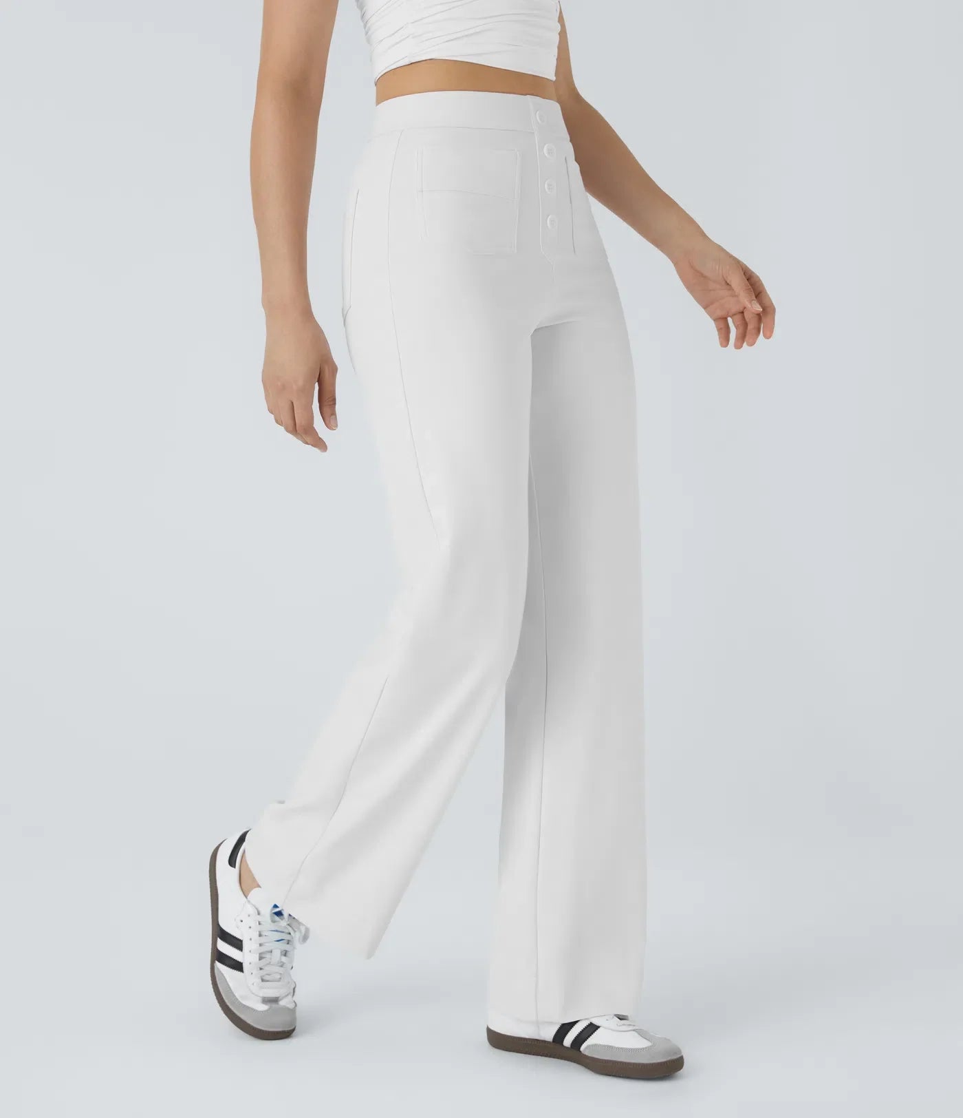 Naomi | Elastische &amp; Comfortabele Broek Met Hoge Taille | 1+1 Free