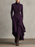 Natalie | Robe drapée élégante