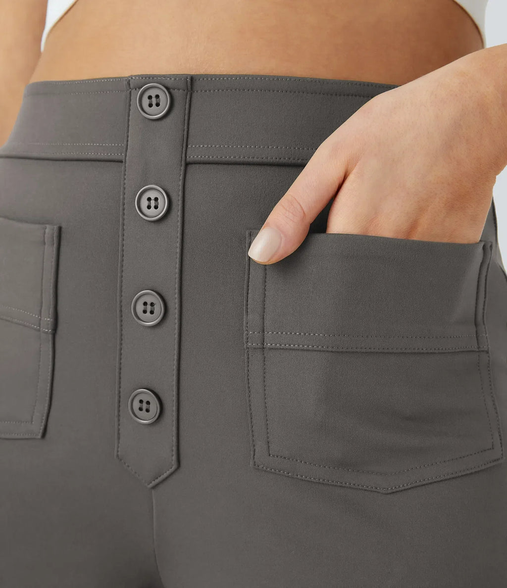 Naomi | Elastische &amp; Comfortabele Broek Met Hoge Taille | 1+1 Free