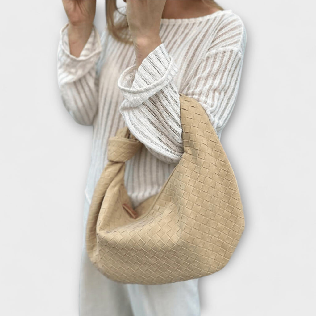 Grand sac à main tissé pour femme