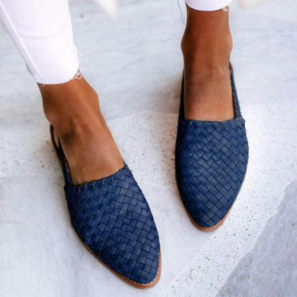 HONORIA™ | Elegant woven slingback ballerinas for a timeless look