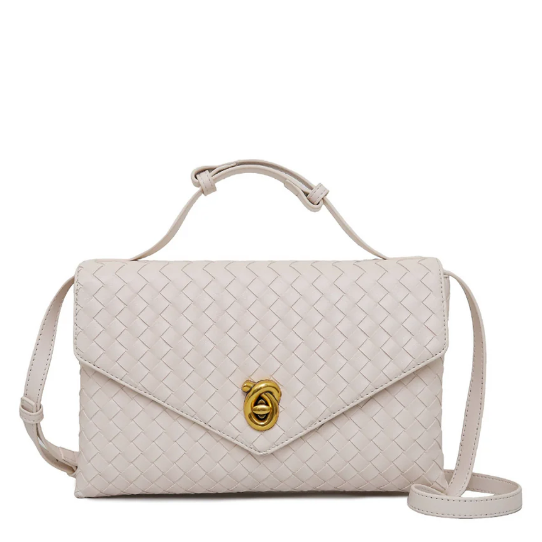 Velvet Crest Handbag