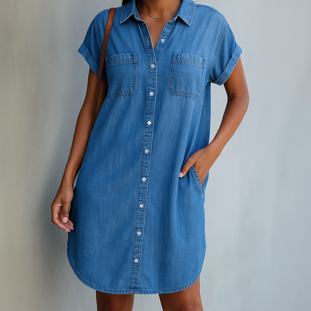 Sandra™ | Denim blouse