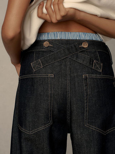 Myra | Low-Rise Tapered Jeans