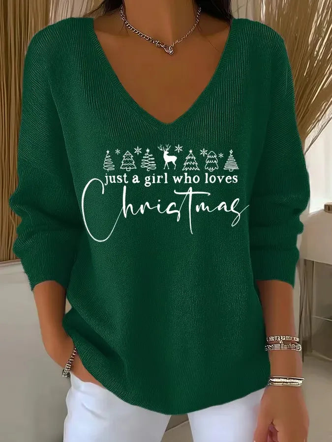 Lara™ | Christmas Fleece Jumper - Warmth, Style &amp; Joy 