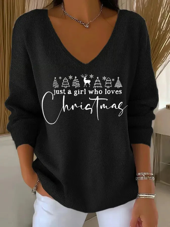 Lara™ | Christmas Fleece Jumper - Warmth, Style &amp; Joy 