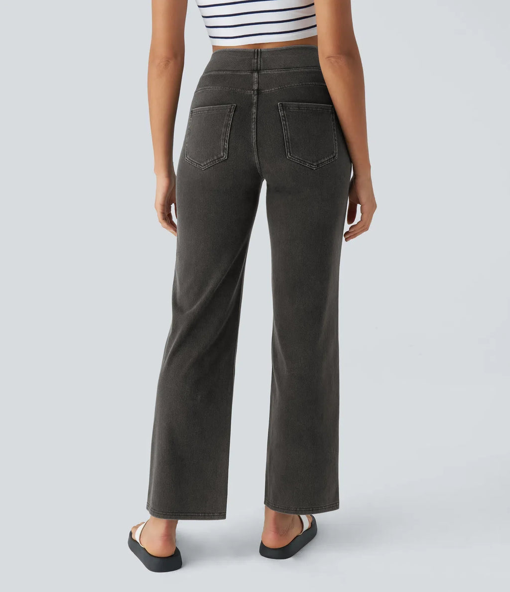 Isabella | Elastische &amp; Comfortabele Broek Met Hoge Taille