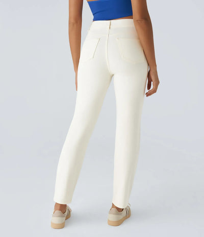 Lotte | Elastische & Comfortabele Broek Met Hoge Taille