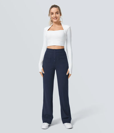 Naomi | Elastische & Comfortabele Broek Met Hoge Taille | 1+1 Gratis