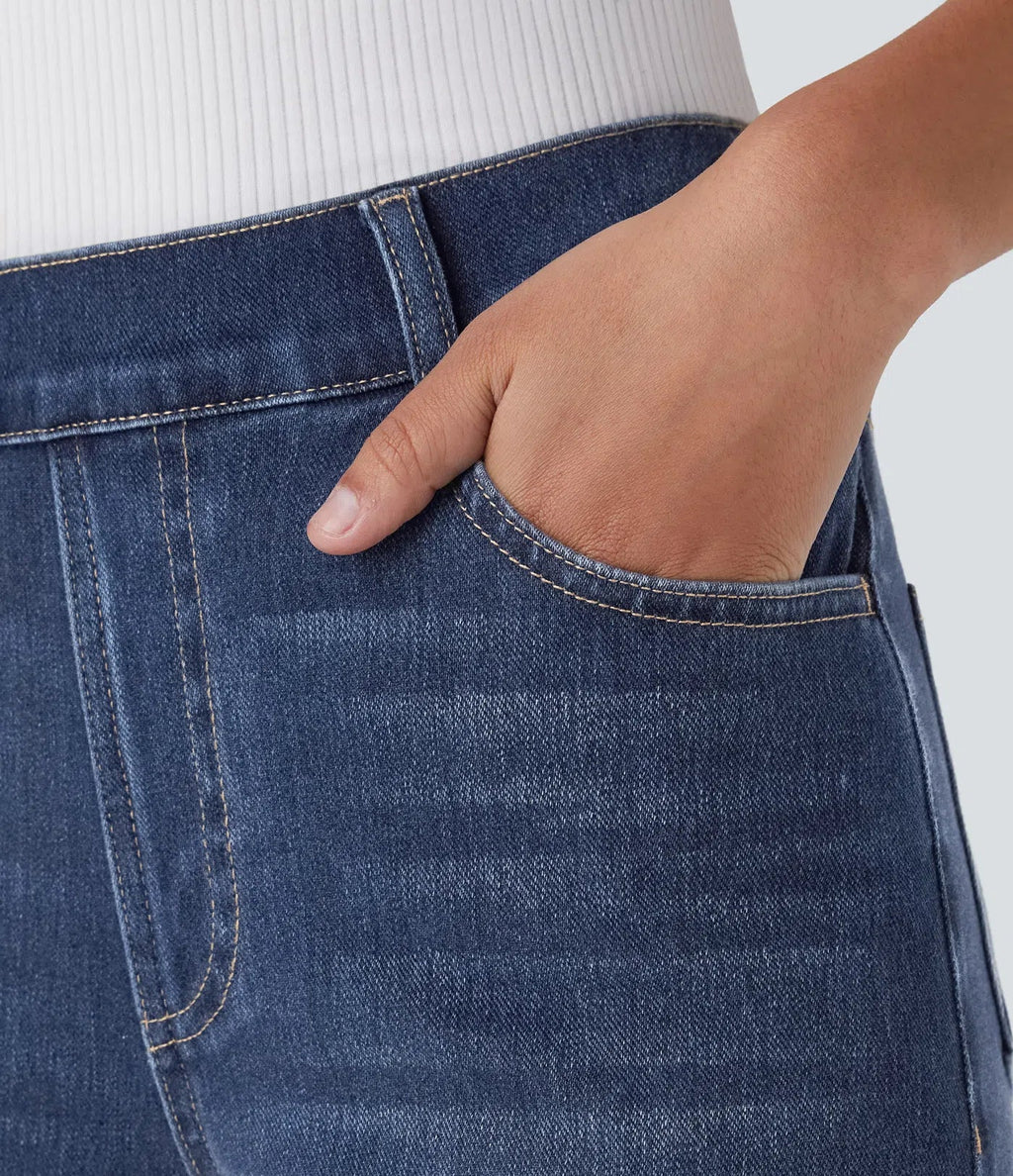 Lotte | Elastische &amp; Comfortabele Broek Met Hoge Taille